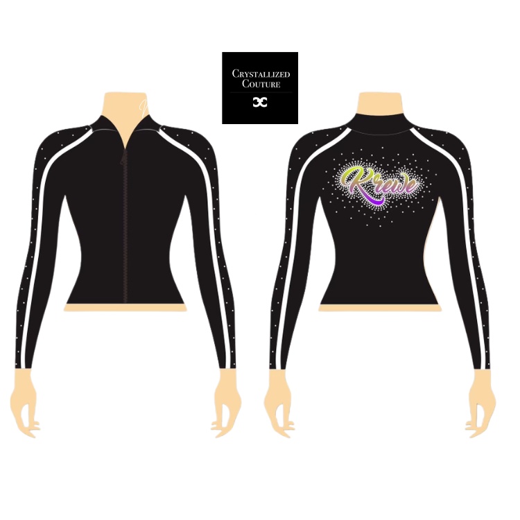Krewe Cheerleading Warm up Jacket