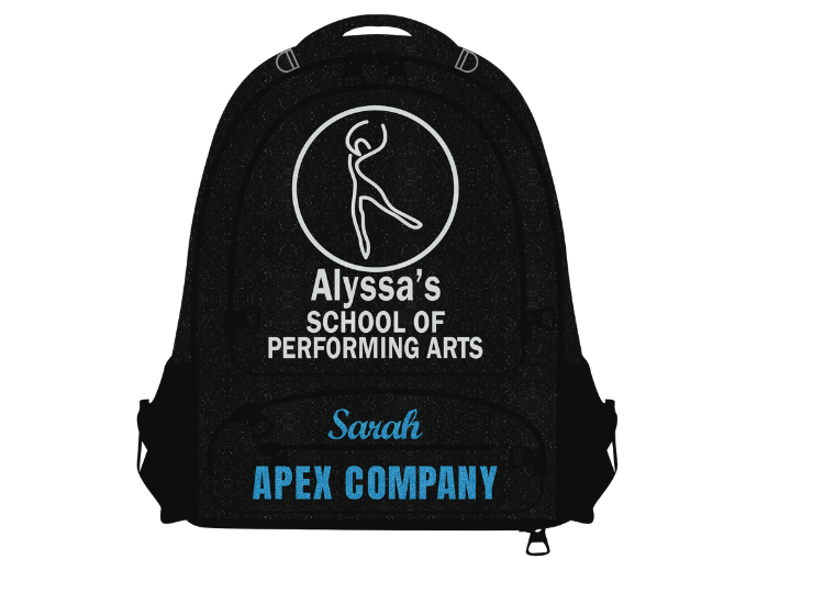 Alyssa's School of Performing Arts Backpack