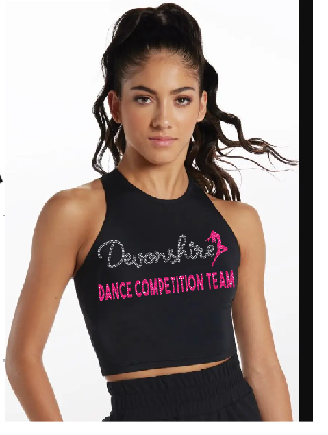 Devonshire Dance Crop tank