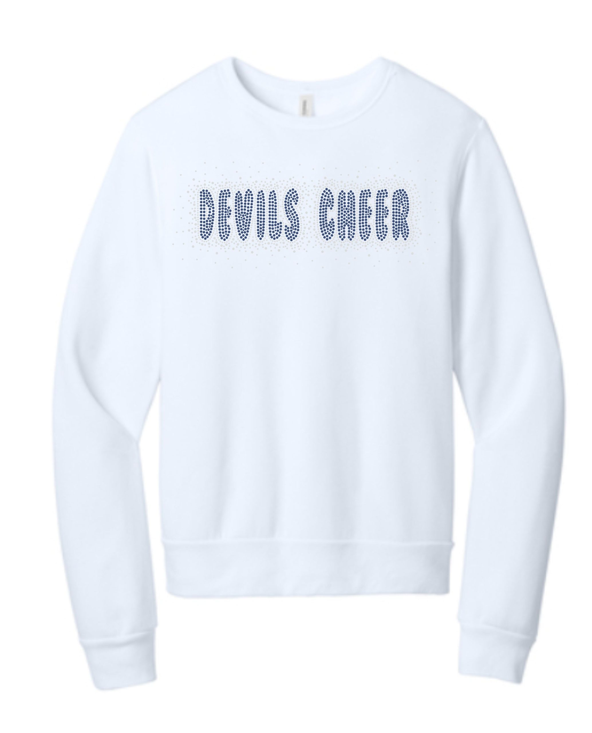 Devils Cheer Crew Neck Sweatshirt
