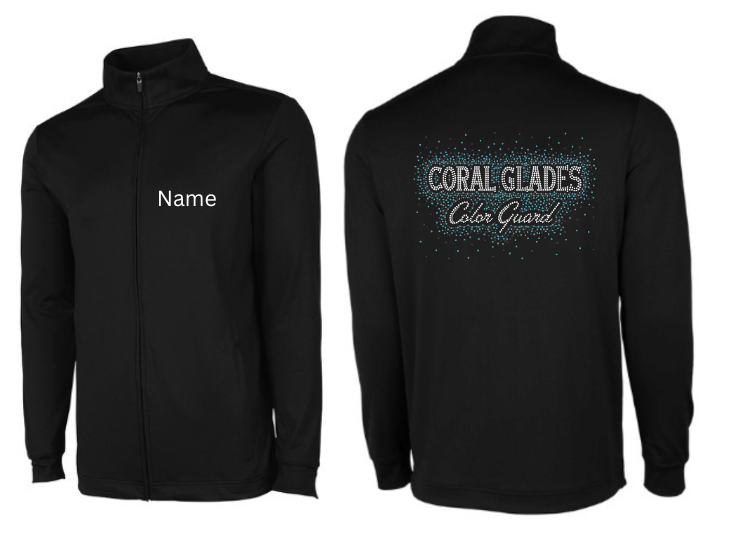 Coral Glades Color Guard Mens Jacket - Crystallized Couture